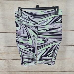 Lululemon Base Pace High-Rise Short 8" Paint Glide Warp Multi Size 8
